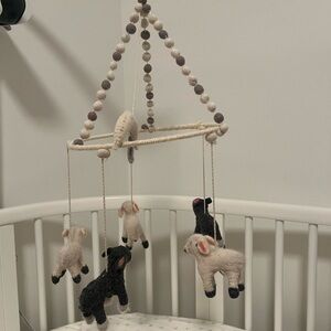 Pehr Wool Felt Animal Baby Mobile